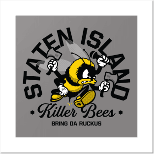 Wutang Clan Staten Island Killer Bees Posters and Art